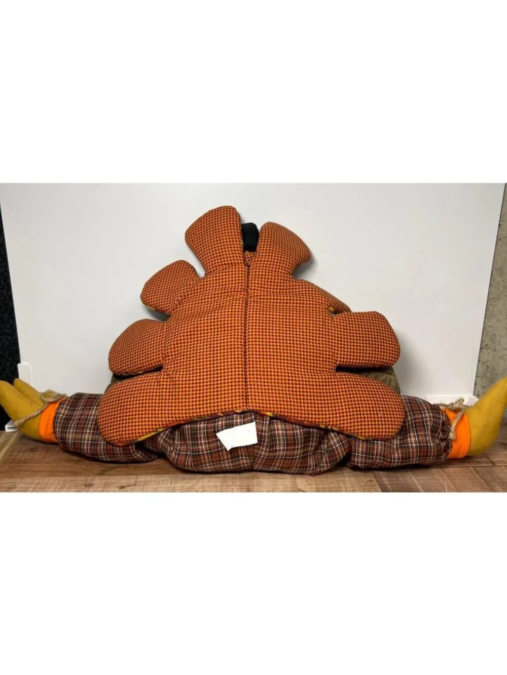 Thanksgiving Tom Turkey Shelf Sitter Autumn Harvest Decor